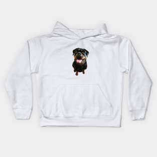 Rottweiler Stunning Dog Breed Kids Hoodie